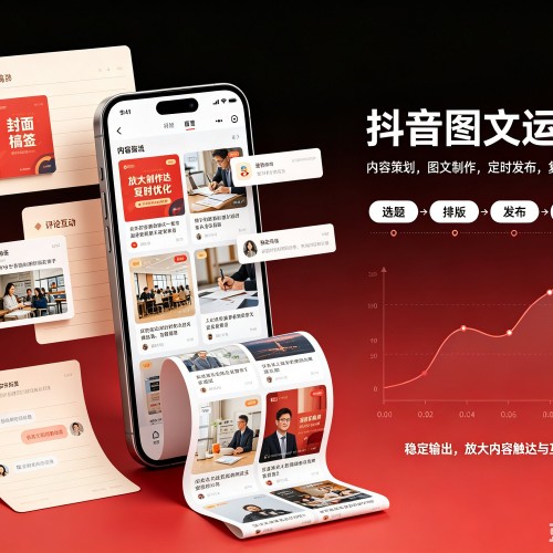 渠县抖音图文代运营服务